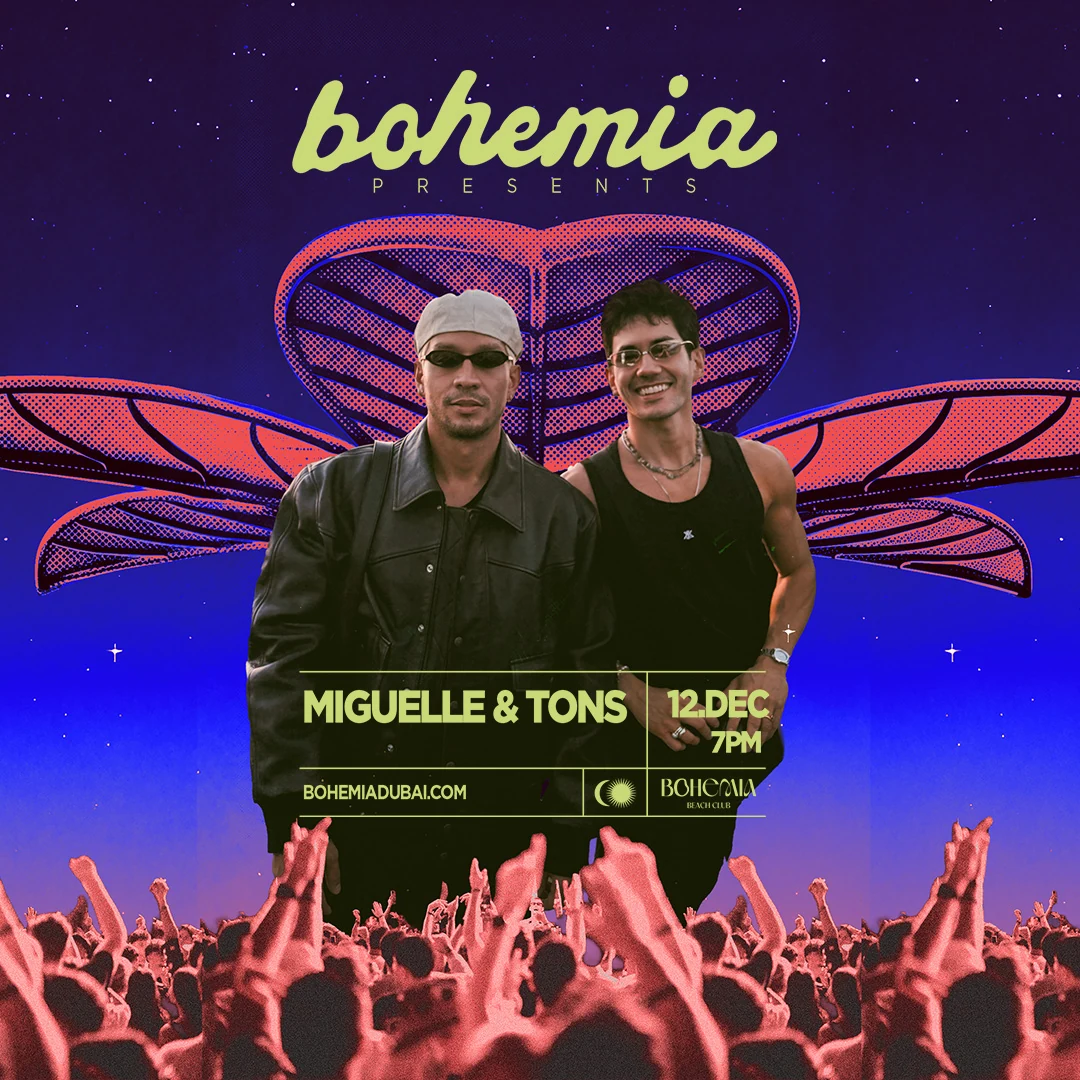 Miguelle & Tons event artwork