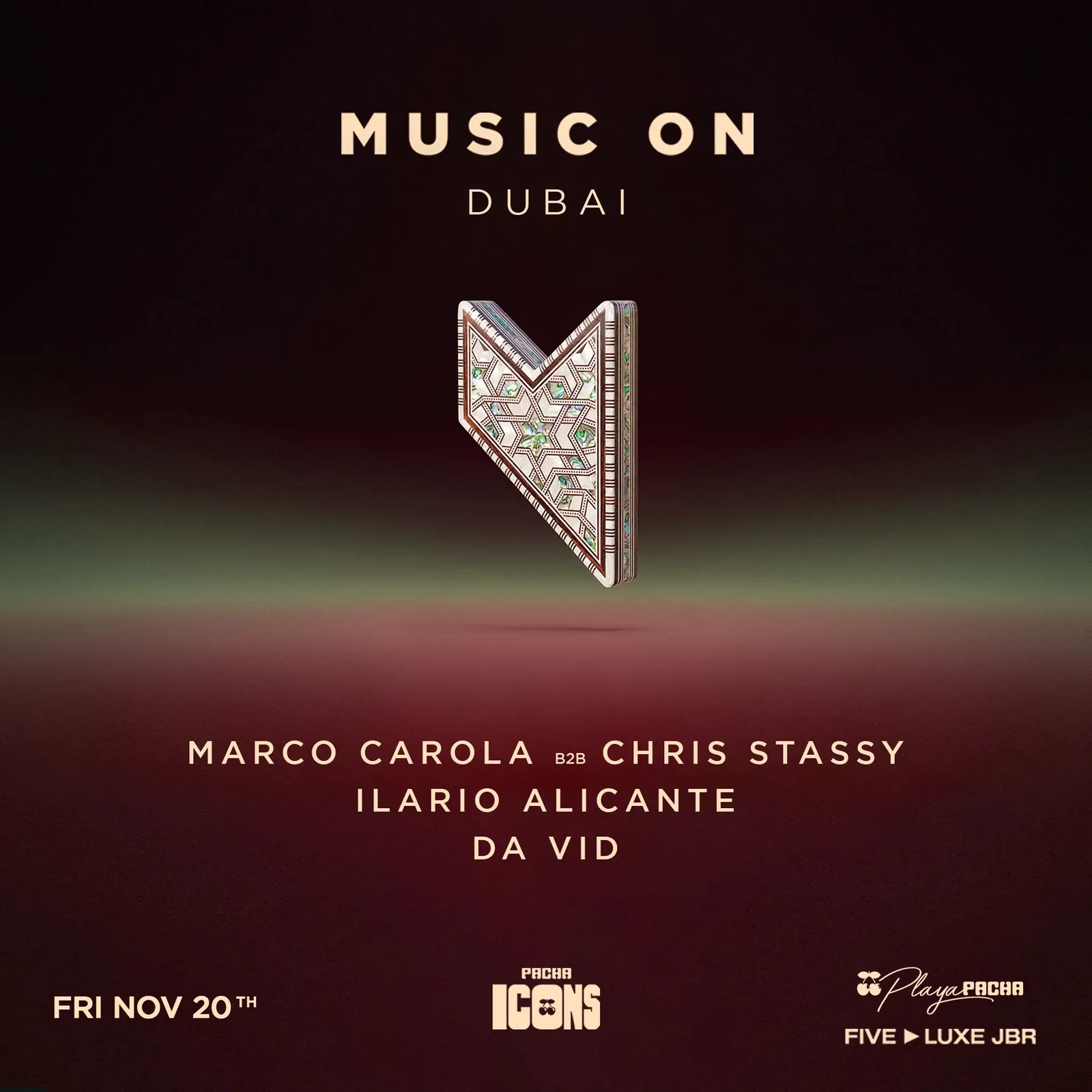 Music On event artwork